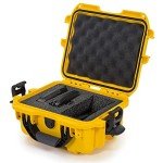 Nanuk 905 Waterproof Hard Case with Foam Insert - Yellow - Made in Canada