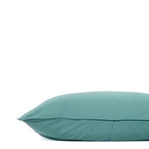 Canadian Down & Feather Co. Standard Pillowcase Set - 300 TC Cotton Pillowcases Soft Breathable 20" x 26" Pillowcases (Turquoise, Standard)