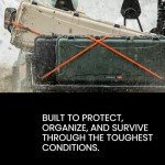 NANUK 909 Hard Case with Custom Foam Insert for Glock, IP67 Waterproof & Crushproof, Rugged Construction for Ultimate Protection, Made in Canada – Graphite (12.6” x 9” x 4.4”)