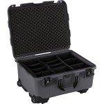 Nanuk Waterproof Hard Case with Wheels and Foam Insert - Orange