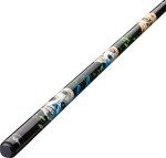 Viper by GLD Products Underground 58" 2-Piece Billiard/Pool Cue, Dia De Los Muertos, 21 Ounce, Black (50-0660-21)