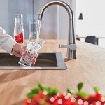 GROHE 30026DC2 Zedra Water Filter Kitchen Faucet Supersteel (Stainless Steel)