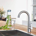 GROHE 30026DC2 Zedra Water Filter Kitchen Faucet Supersteel (Stainless Steel)