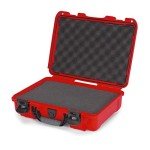 Nanuk 910 Waterproof Hard Case with Foam Insert - Red - Made in Canada