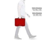 Nanuk 910 Waterproof Hard Case with Foam Insert - Red - Made in Canada