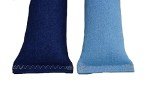 West Coast Pet Products 15inch (2-Pack) Catnip Cat Kicker Toys/Kitty Kick/Cat-Nip Kick Sticks (Dark Denim - Light Demim) (Kickers Filled 1 oz Premium Canadian Catnip), (2-Pk) Dark Denim - Light Denim