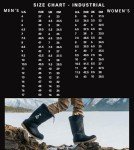 Baffin Unisex TITAN Industrial Waterproof Protective Steel Safety Toe & Plate Slip-On Boots with Removable Inner Boot System, Black/Amber, 9