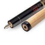 Viper by GLD Products Underground 58" 2-Piece Billiard/Pool Cue, Celtic Blood, 19 Ounce,Black,50-0658-19
