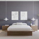 Nexera Malibu Bed Frame, Brown, Queen