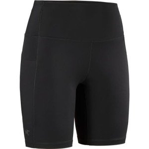 Arc'teryx Women's High-Rise Performance Shorts - Black
