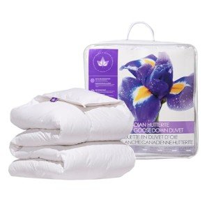 Canadian Down & Feather Co. - Regular Weight Canadian Hutterite Goose Down Duvet Double Size - 400 TC Shell 100% Cotton - Made in Canada
