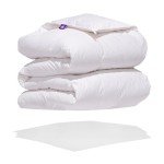 Canadian Down & Feather Co. - Regular Weight Canadian Hutterite Goose Down Duvet Double Size - 400 TC Shell 100% Cotton - Made in Canada