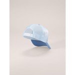 Arc'teryx Bird Word Trucker Curved Hat | Light Breathable Trucker Hat with Our Word Logo | Stone Wash/Daybreak, One Size