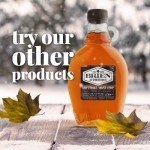 Brien 100% Pure Maple Syrup | Gluten Free Vegan Syrup | Maple Syrup Bottle | Real Maple Syrup Product From Canada | Leone Bottle 250ml / 8.4 Ounces (Pack of 2)