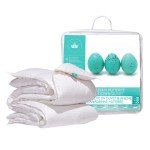 Canadian Down & Feather Co. - All Season Weight 800 Loft Canadian Hutterite White Down Duvet King Size - 500 TC Shell 100% Cotton - Made in Canada