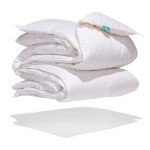 Canadian Down & Feather Co. - All Season Weight 800 Loft Canadian Hutterite White Down Duvet King Size - 500 TC Shell 100% Cotton - Made in Canada
