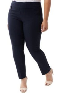 Joseph Ribkoff Womens Ankle Pants Style 201483 Color Midnight Blue Size 10