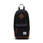 Herschel Supply Co. Heritage Shoulder Bag, Black/Tan, Standard