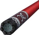 Viper by GLD Products Sinister 58" 2-Piece Billiard/Pool Cue, Burgundy with Pearlized Inlay, 21 Ounce (50-1353-21)