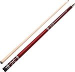 Viper by GLD Products Sinister 58" 2-Piece Billiard/Pool Cue, Burgundy with Pearlized Inlay, 21 Ounce (50-1353-21)
