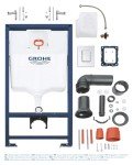 GROHE Rapid SL Set f. WC 38772 BH: 1,13m Abdeckplatte Skate Cosmopolitan Chrom, 38772001
