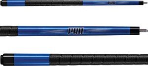 Viper by GLD Products Revolution Sure Grip Pro 58" 2-Piece Billiard/Pool Cue, Metallic Blue, 18 Ounce,50-0704-18