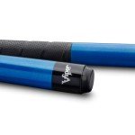 Viper by GLD Products Revolution Sure Grip Pro 58" 2-Piece Billiard/Pool Cue, Metallic Blue, 18 Ounce,50-0704-18