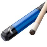 Viper by GLD Products Revolution Sure Grip Pro 58" 2-Piece Billiard/Pool Cue, Metallic Blue, 18 Ounce,50-0704-18