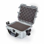 Nanuk 905 Waterproof Hard Case with Foam Insert - Silver - Made in Canada