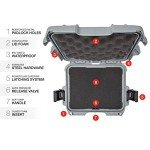 Nanuk 905 Waterproof Hard Case with Foam Insert - Silver - Made in Canada