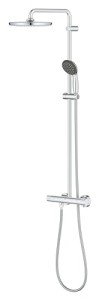 GROHE Vitalio Start System 250 Shower System with Thermostat for Wall mounting Chrome 26816000
