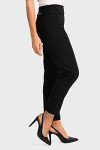 Joseph Ribkoff Womens Cropped Pant Style 181089J Color Black Size 10