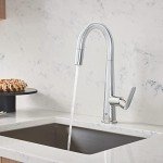 GROHE Veletto – Single Lever Kitchen Sink Mixer Tap with Pull-Out Dual Spray (High C-Spout, 28 mm Ceramic Cartridge, 360° Swivel Range, QuickMount Included, Tails 3/8 Inch), Chrome, 30419000