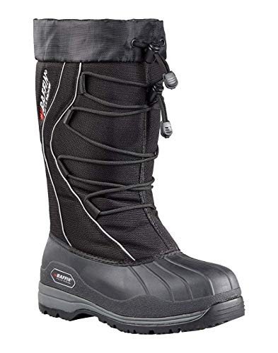 Baffin Icefield Women's Winter Boots, Polar Rated, -60 to -76 degrees Fahrenheit, Tall Height, Black, Size 11