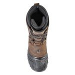 Baffin Control Max Men's Winter Boots, Arctic Rated, -22 to -49 degrees Fahrenheit, Tall Height, Worn Brown, Size 8