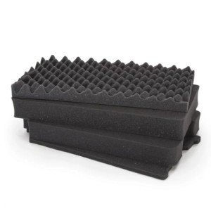 Foam Inserts (3 Part) for 935 Nanuk Case - Made in Canada, Black (935-FOAM)