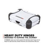 Nanuk 310-0012 Nano Series Waterproof Small Hard Case for Phones, Cameras and Electronics (White)