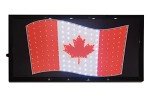 EEZ RV Products Frame led j Canadian Flag, Advanced Canadian Flag, can be Used for Holiday Decoration