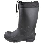 Baffin Titan Unisex Winter Boots, Polar Rated, -60 to -76 degrees Fahrenheit, Tall Height, Black, Size 9