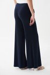 Joseph Ribkoff Womens Wide Leg Pants Style 161096 Color Midnight Blue Size 2