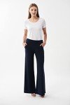 Joseph Ribkoff Womens Wide Leg Pants Style 161096 Color Midnight Blue Size 2