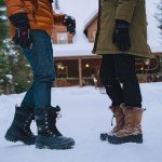 Baffin Chloe Women's Winter Boots, Tundra Rated, 14 to -22 degrees Fahrenheit, Tall Height, Taupe, Size 11