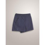 Arc'teryx Teplo Short 5 Women's | Stretch Short for High-Output Adventures, Black Sapphire, 12