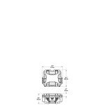 Nanuk 905 Waterproof Hard Case Empty - Yellow