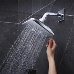 Grohe 29433000 Eurocube Pressure Balance Shower Set, Starlight Chrome