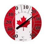 Headwind Consumer Products 840-1250 EZREAD Dial Thermometer FLA, 12.5 ", Canada Flag