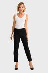 Joseph Ribkoff Womens Cropped Pant Style 181089J Color Black Size 20