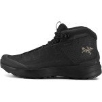 Arc'teryx Kopec Mid GTX Boot Men’s | Mid-Height Hiking & Trekking Mens Shoes | Megagrip Outsole - Waterproof Shoe, Black/Black, 12