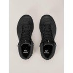Arc'teryx Kopec Mid GTX Boot Men’s | Mid-Height Hiking & Trekking Mens Shoes | Megagrip Outsole - Waterproof Shoe, Black/Black, 12