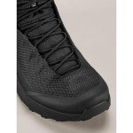 Arc'teryx Kopec Mid GTX Boot Men’s | Mid-Height Hiking & Trekking Mens Shoes | Megagrip Outsole - Waterproof Shoe, Black/Black, 12